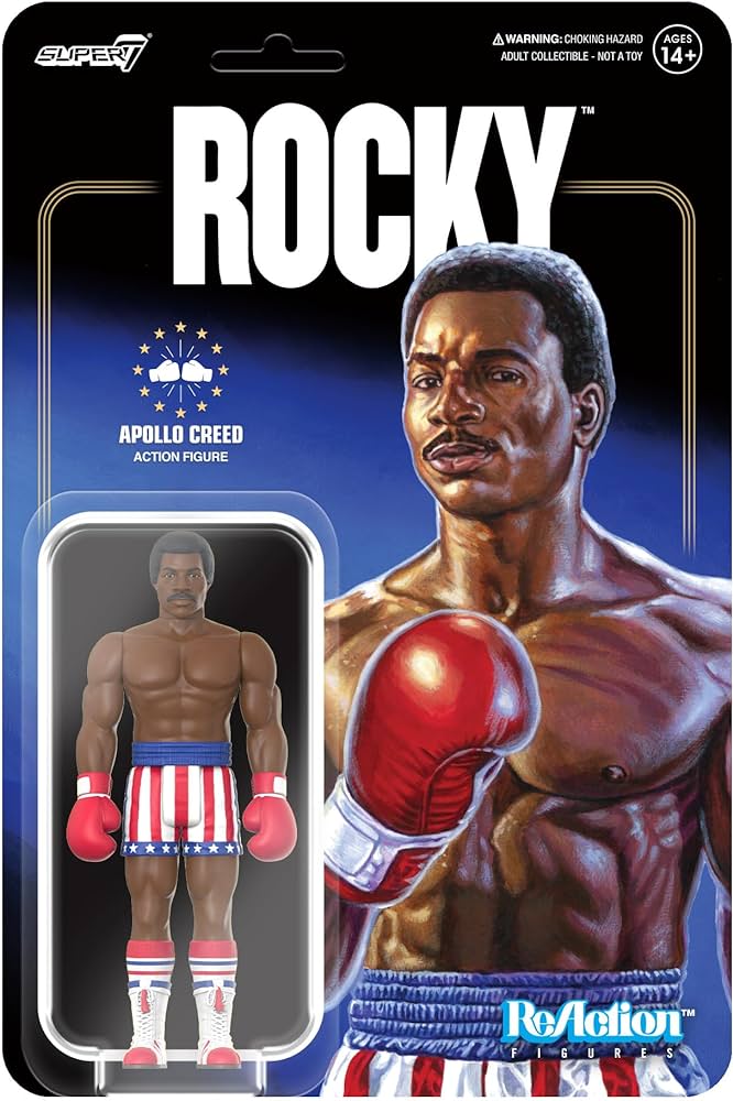 Apollo Creed 3.75” Action Figure  - Super7 Reaction