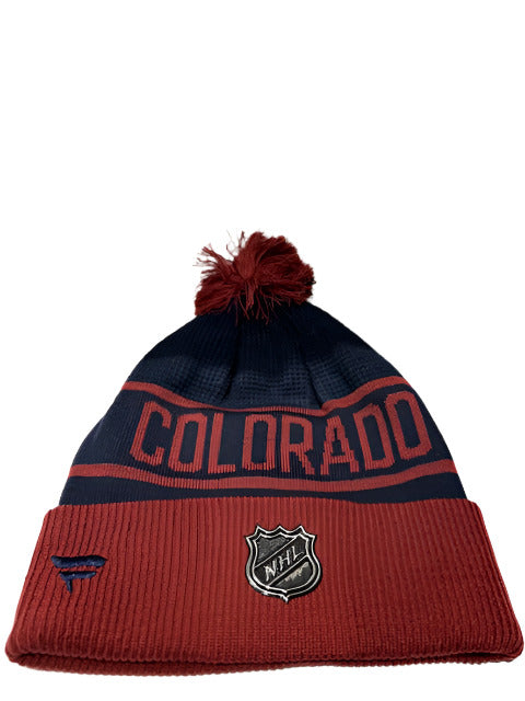 NHL Colorado Avalanche Fanatics Alternate Authentic Pro Toque
