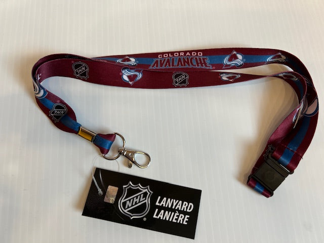NHL Colorado Avalanche Sublimated Lanyard
