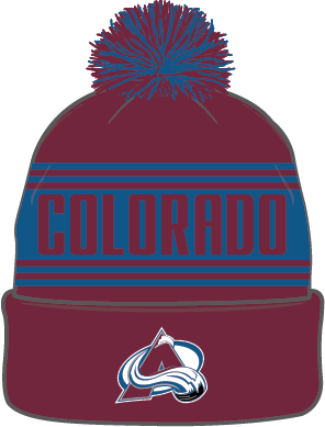 NHL Colordao Avalanche Fanatics Enforcer Toque