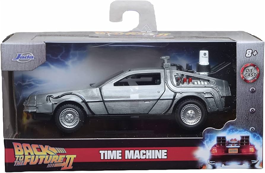 Back to the Future 1 Time Machine Hollywood Rides 1:32 Scale