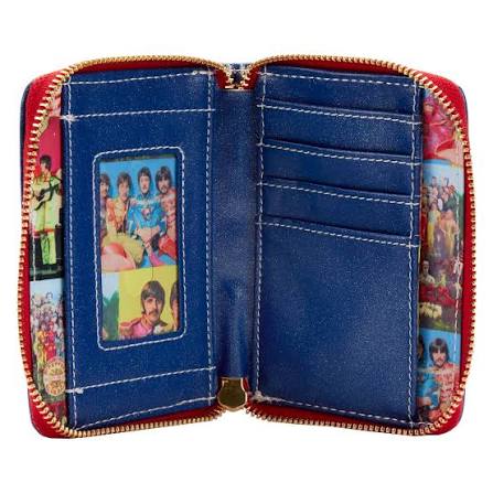 The Beatles Sgt Peppers Loungefly Zip Wallet