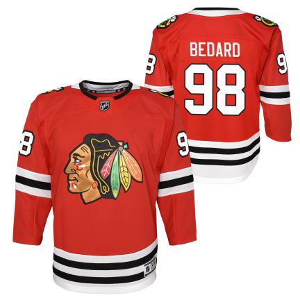 NHL Chicago Blackhawks Bedard Youth Premier Jersey