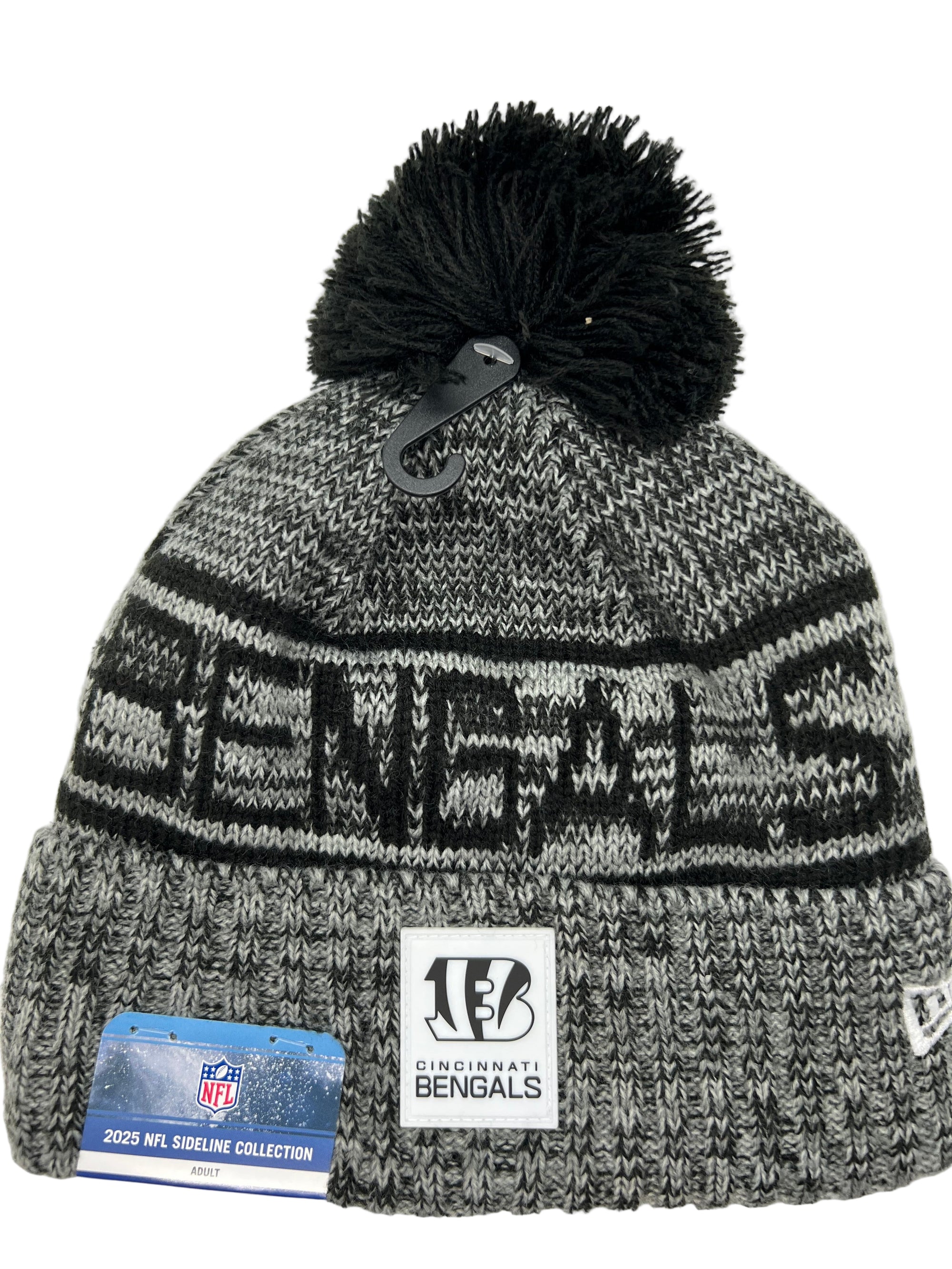 NFL Cincinnati Bengals '25 New Era Sideline Sports Knit Toque