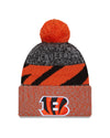 NFL Cincinnati Bengals '23 New Era Sideline Sports Knit Toque with Pom