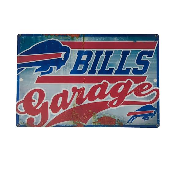 NFL Buffalo Bills Garage Sign