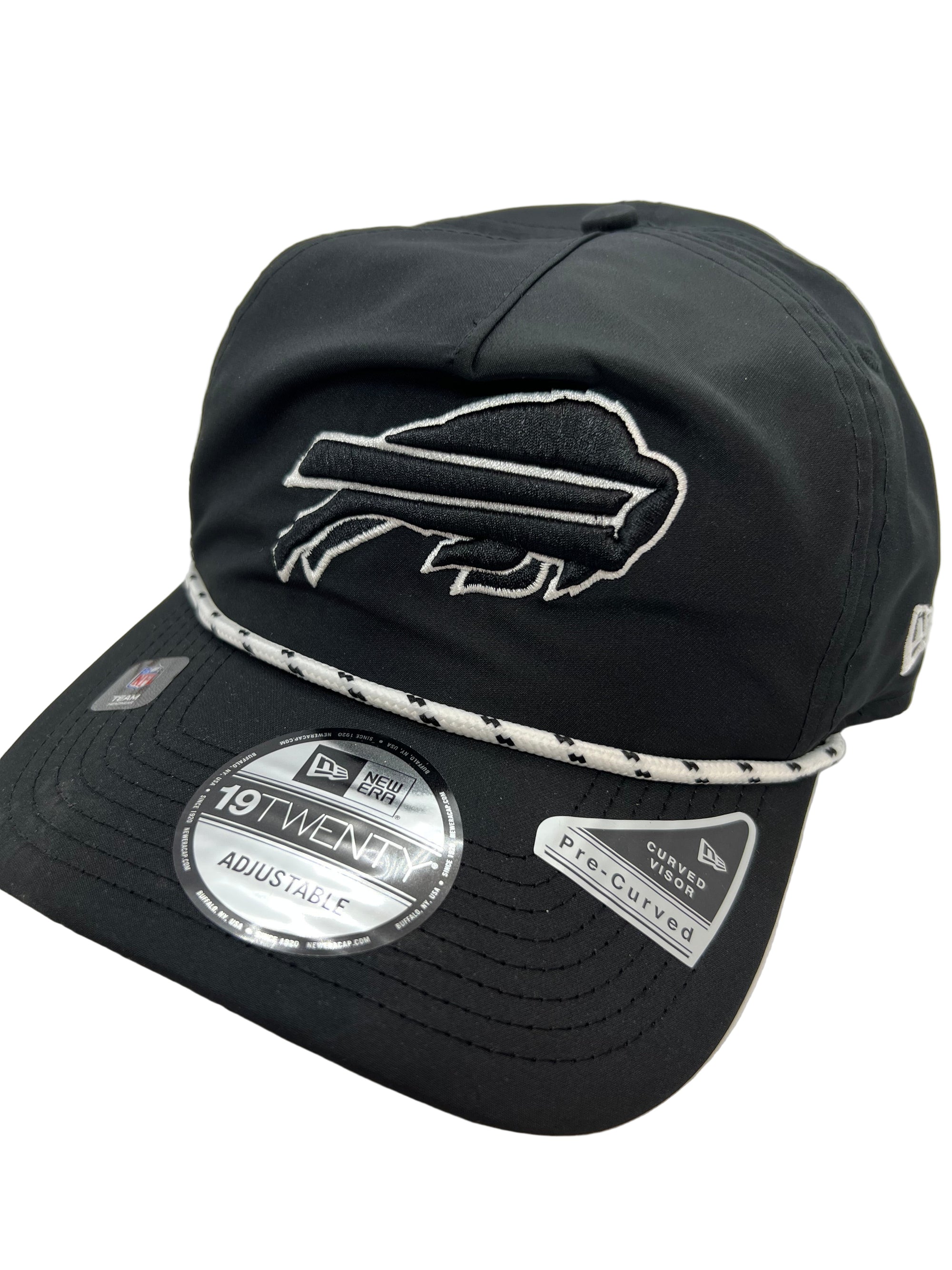 NFL Buffalo Bills 19Twenty with Rope New Era Snapback Hat (Black)