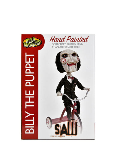 Billy The Puppet-Saw Head Knockers - Legendary NECA