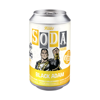 Funko Soda DC Black Adam International Edition- New in Sealed Can - Sale