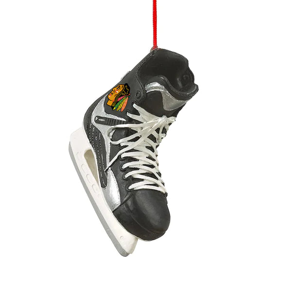 NHL Chicago Blackhawks Skate Ornament
