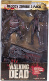 The Walking Dead - Bloody Zombie 3 Pack (Series Two)