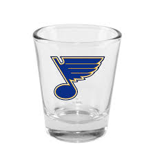 NHL St. Louis Blues 2oz Logo Shot Glass