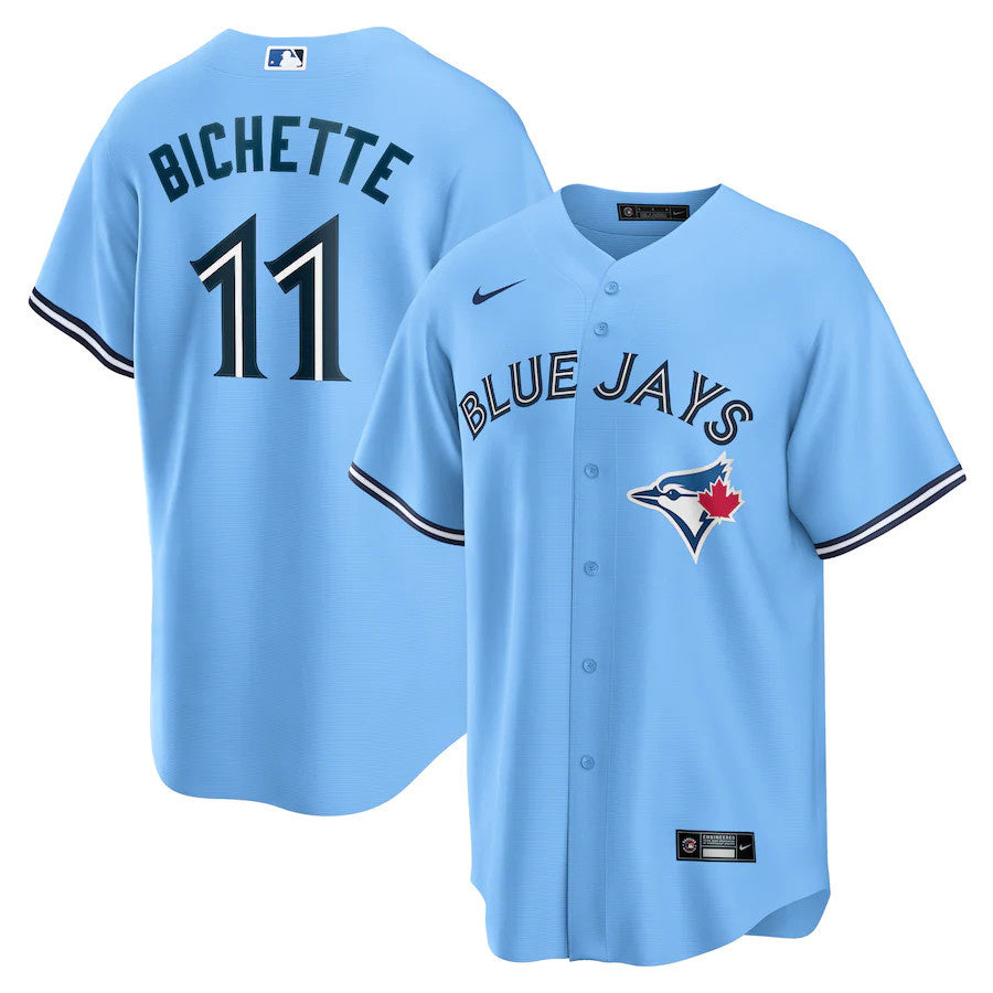 MLB Toronto Blue Jays Bo Bichette Toronto Alt. 3 Youth Jersey Size Youth Large (14/16)