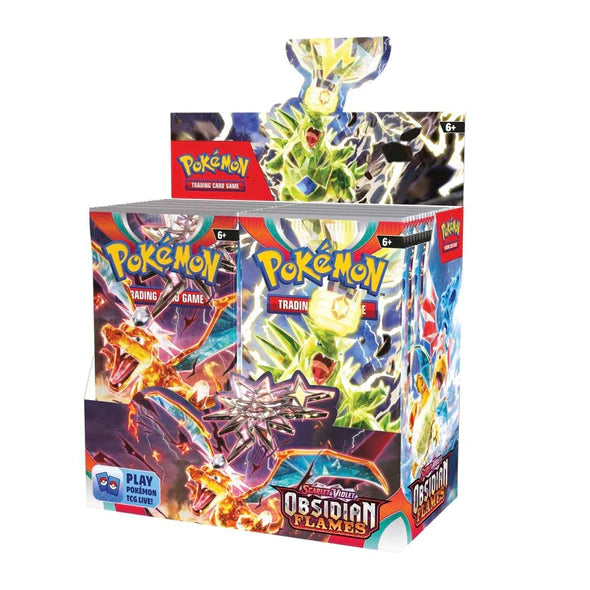 Pokemon Scarlet & Violet Obsidian Flames Booster Pack (36) -Full Sealed Box