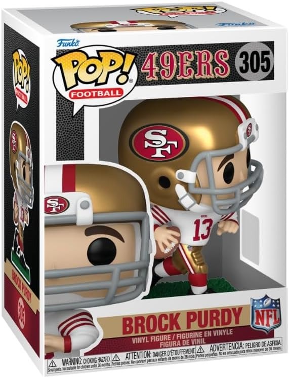 Funko POP NFL Brock Purdy #305 San Francisco 49ers