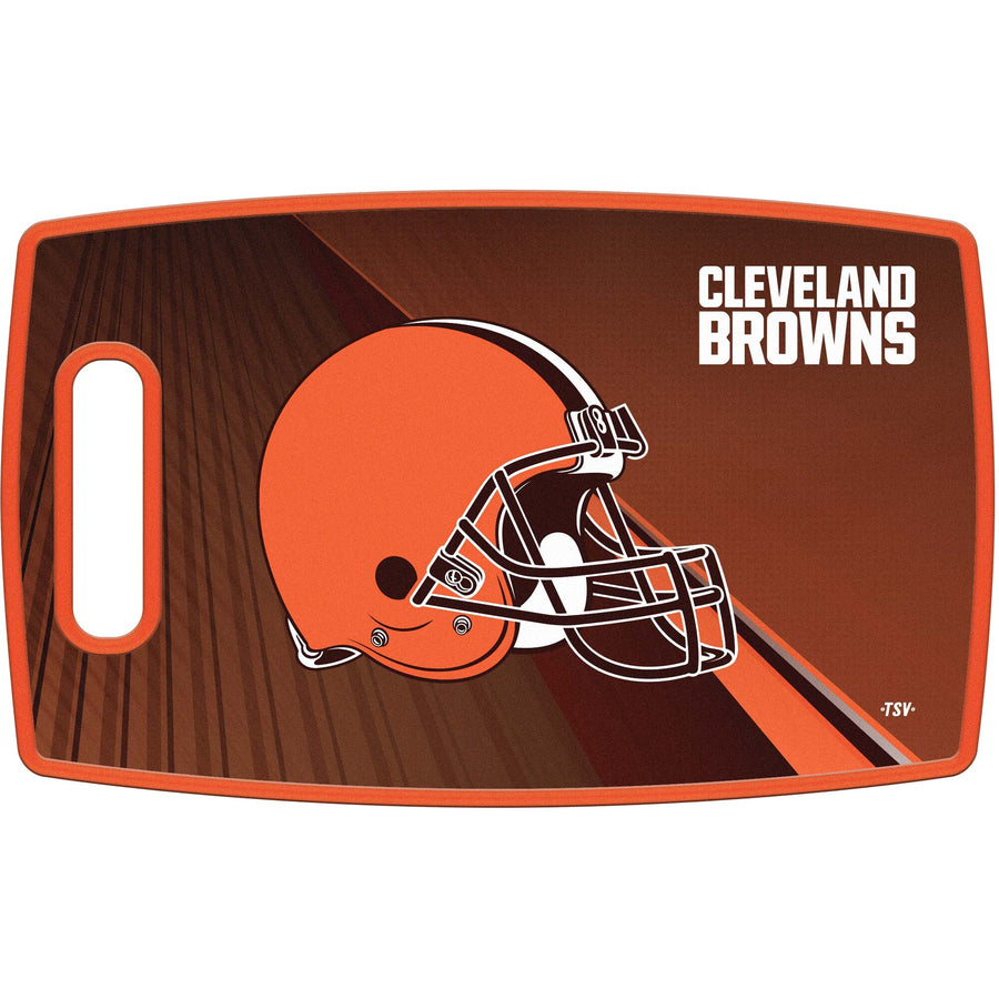 NFL Football Cleveland Browns Kitchen Bar Party 2 sided Cutting Board