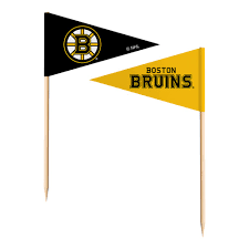 NHL Boston Bruins Team Food Toothpicks