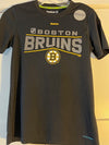 NHL Boston Bruins Kids Reebok Centre Ice Reflective Tee