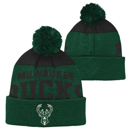 NBA Milwaukee Bucks Youth Collegiate Arch Toque (Sale)