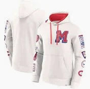 NHL Montreal Canadiens Fanatics Letterman Fleece Hoodie