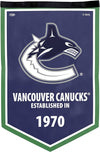 NHL Vancouver Canucks 12" x 18" Victory Banner