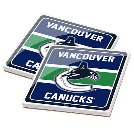 NHL Vancouver Canucks 2 pack Ceramic Coasters