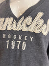 NHL Vancouver Canucks OTH Women's Fleece Pullover (online only)