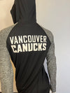 NHL Vancouver Canucks Fanatics Women's Full Zip Lightweight Hoodie (online only)