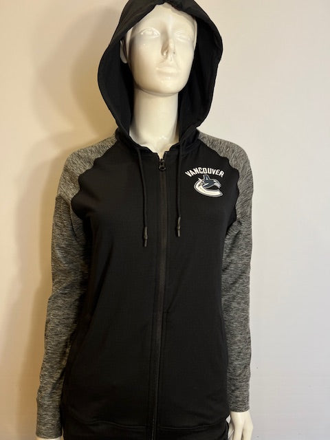 NHL Vancouver Canucks Fanatics Women's Full Zip Lightweight Hoodie (online only)