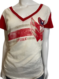 NHL Washington Capitals Women's L 4Her Tee (online only)