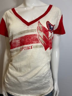 NHL Washington Capitals Women's L 4Her Tee (online only)