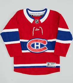 NHL Montreal Canadiens Cole Caufield #13 Kid's (size 4-7) Premium Home Jersey