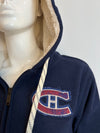 NHL Montreal Canadiens Women's L CCM Zip Fleece Hoodie (online only)