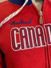 NHL Montreal Canadiens Women's M Reebok Zip Hoodie (online only)
