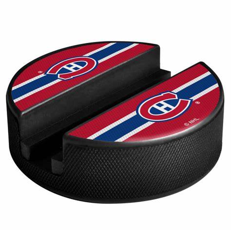 NHL Montreal Canadiens Hockey Puck Media Holder