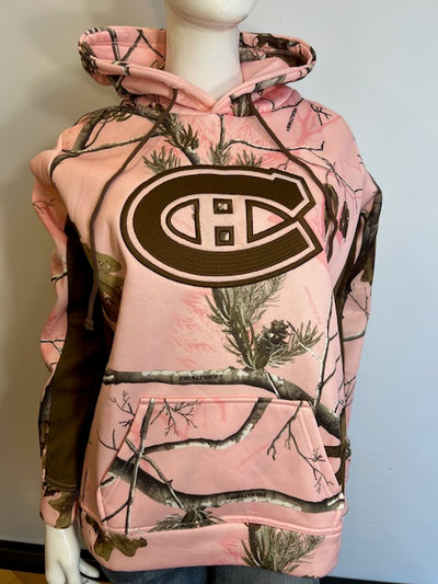 NHL Montreal Canadiens Women's L OTH Realtree Pink Camo Hoodie (online only)