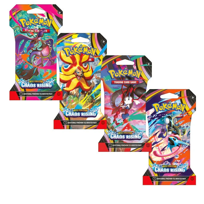 Pokemon Mega Evolution Chaos Rising Blister Packs (price per pack)