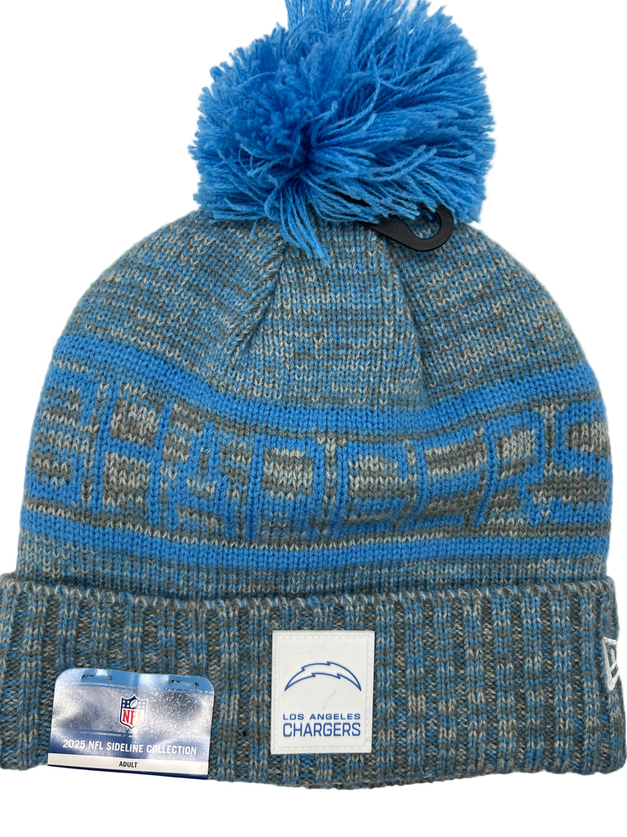 NFL Los Angeles Chargers '25 New Era Sideline Sports Knit Toque