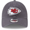 NFL Kansas City Chiefs Core Classic (Graphite) 9Twenty New Era Adjustable Hat