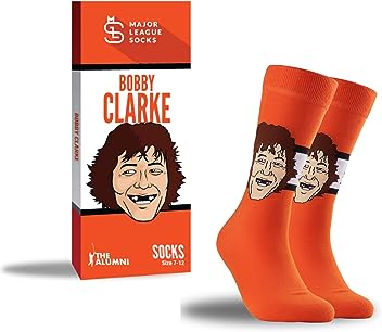 NHL Bobby Clarke National Sockey League Socks - Philadelphia Flyers