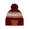 NFL Washington Commanders '24 New Era Sideline Sports Knit Toque