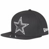 NFL Dallas Cowboys New Era 9Fifty Snapback Hat (Black with White)