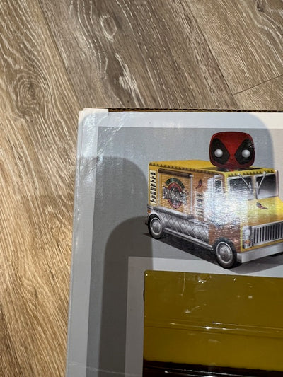 Funko Pop Rides: Deadpool's Chimichanga Truck #10 (small crease on top of box)