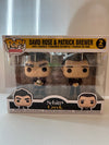 Funko POP David Rose & Patrick Brewer -Wedding (2 pack)- Schitt$ Creek S2 (some box damage-see pics)