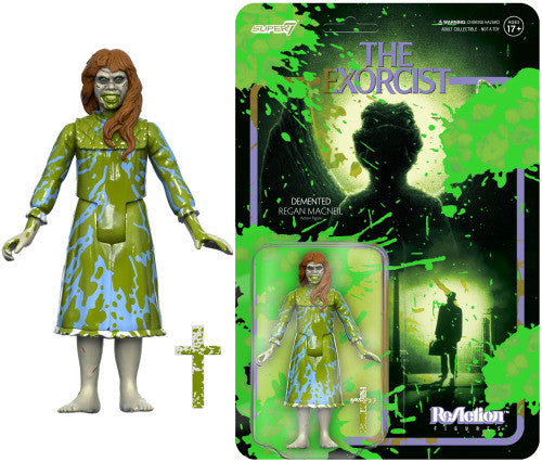 Demented Regan MacNeil The Exorcist Figure  - Super7 Reaction