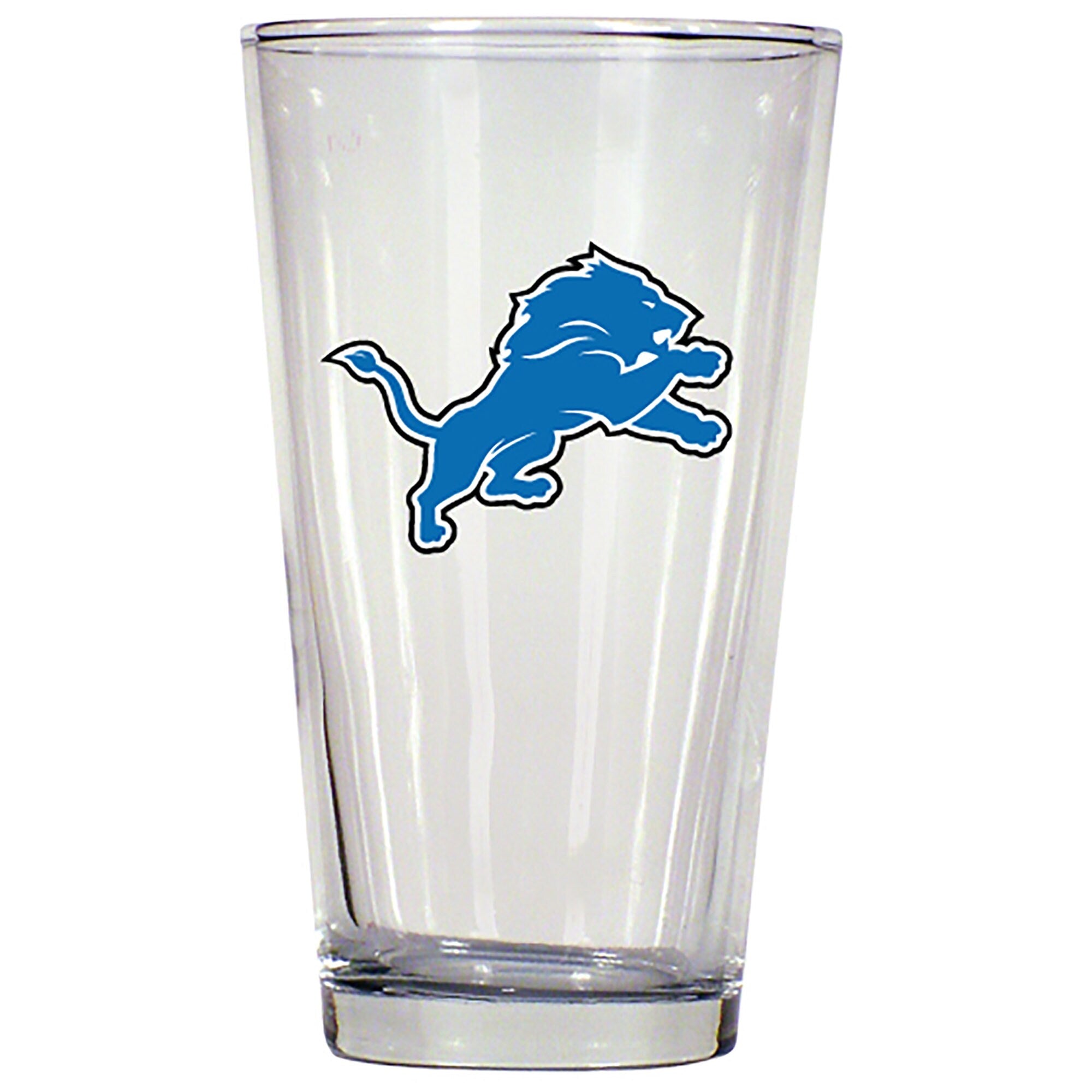 NFL Detroit Lions Logo 16 oz Mixing Glass