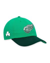 NHL Detroit Red Wings Fanatics St. Patrick's Day Kelly Green Adjustable Hat