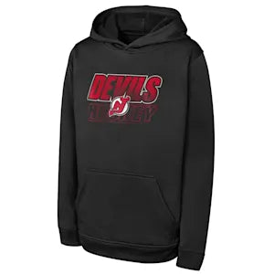 NHL New Jersey Devils Youth Extra Point Performance Hoodie