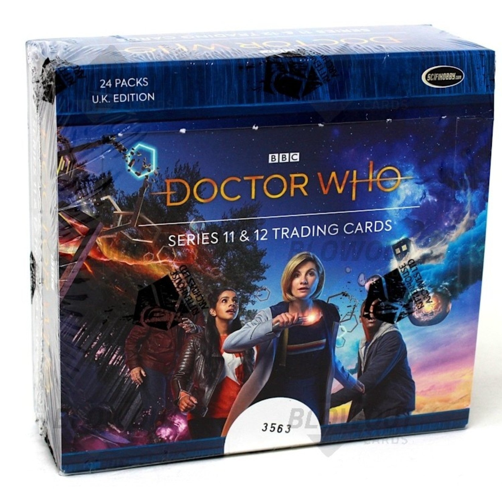 BBC Doctor Who Series 11 & 12 Trading Cards #1767 of 5000 (sealed box-24 packs UK Edition)