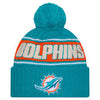 NFL Miami Dolphins '24 New Era Sideline Sports Knit Toque